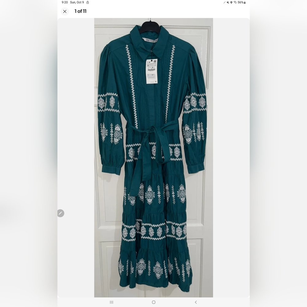 Zara maxi dress